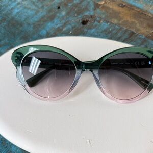 Kate Spade Elina sunglass. 
New! Gorgeous gradient green to pink.